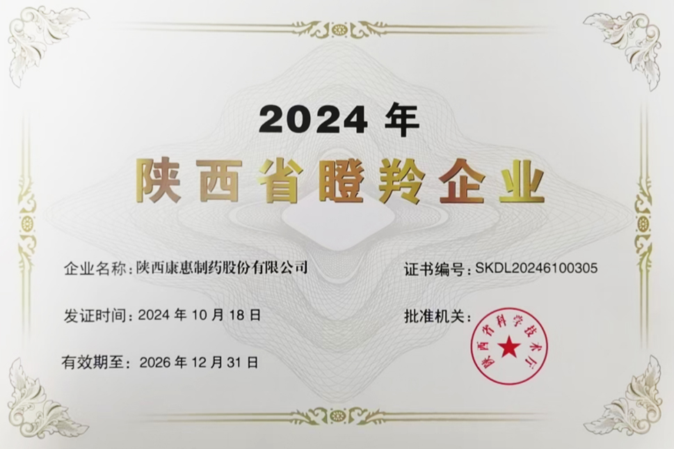 陕西瞪羚企业