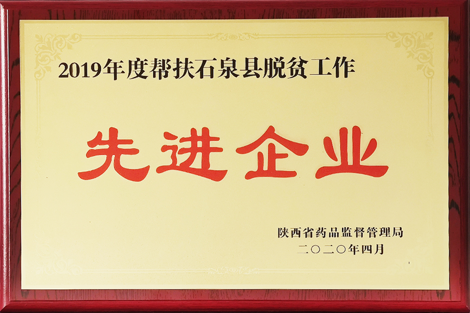 陕西扶贫先进企业