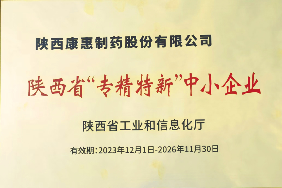 陕西专精特新企业